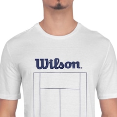 Camiseta Wilson Tennis Court - Masculina - Foto 2