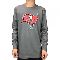 Camiseta Manga Longa New Era Nfl Tampa Bay Buccaneers - Masculina - Foto 1