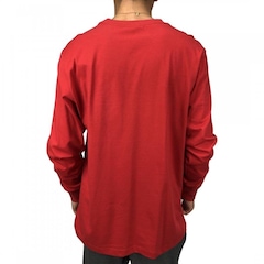 Camiseta Manga Longa New Era Nba Chicago Bulls - Masculina - Foto 4