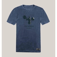 Camiseta WSS Brasil Estonada Algodão Prime Stay Strong - Masculina - Foto 1