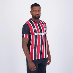 Camisa do São Paulo II 2024 New Balance com Patrocínio 9 Calleri - Masculina - Foto 3