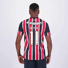 Camisa do São Paulo II 2024 New Balance com Patrocínio 11 Nestor - Masculina - Foto 1