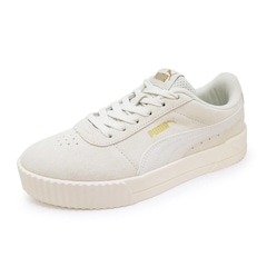 Tênis Puma Carina Bdp Suede Sugared Almond - Feminino - Foto 1