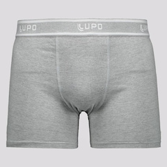 Cueca Boxer Lupo Basic Algodão com Elastano - Masculina - Foto 1