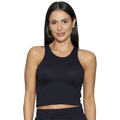 Blusa Cropped Run More Hit - Feminino - Foto 1