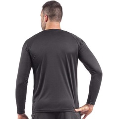Camisa Térmica Poker Manga Longa Fator Uv 50+ - Unissex - Foto 3