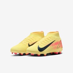 Chuteira Society Infantil Nike Zoom Mercurial Superfly 10 Academy Kylian Mbappé - Foto 5