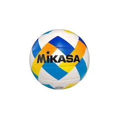 Bola Vôlei de Praia Mikasa Couro Sintético Bv543-Y - Foto 2