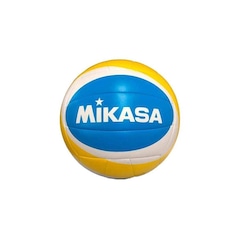 Bola Vôlei de Praia Mikasa Couro Sintético Bv543-Vxb-Ysb - Foto 2