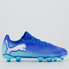 Chuteira de Campo Puma Future 7 Play Fg/Ag - Infantil - Foto 1