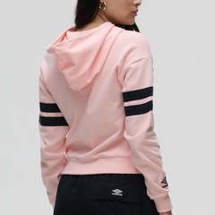 Blusão de Moletom com Capuz Umbro College Concept - Feminino - Foto 4