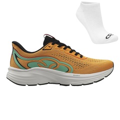 KIT TÊNIS OLYMPIKUS VELOZ 3 + MEIA - MASCULINO - Foto 1
