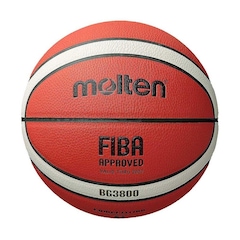 Bola de Basquete Molten Bg3800 Basketball Fiba Approved T6 - Foto 1
