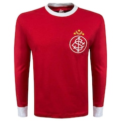 Camiseta Manga Longa do Internacional 1980 Liga Retrô - Masculina - Foto 1