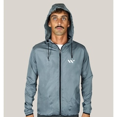 Jaqueta Corta Vento Masculina Wss Gym Never Give Up - Foto 1