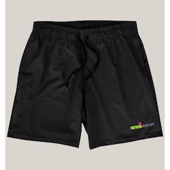 Kit Short Academia Elastano Wss Gym Never Give Up - Masculino - Foto 3