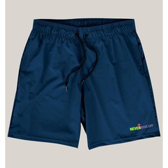 Kit Short Academia Elastano Wss Gym Never Give Up - Masculino - Foto 2