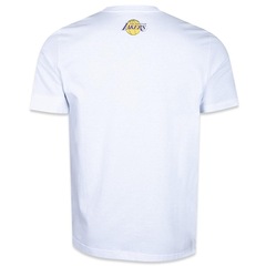 Camiseta New Era Los Angeles Lakers World Of Logos - Foto 2
