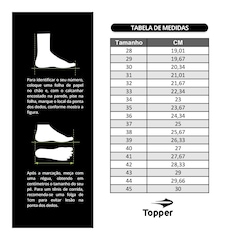 Chuteira Futsal Topper Capita Iii - Adulto - Foto 6