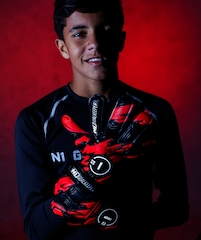 Luva de Goleiro N1 Starter Kids - Infantil - Foto 4