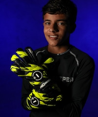Luva de Goleiro N1 Starter Kids - Infantil - Foto 4