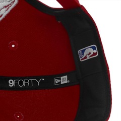 Boné Aba Curva New Era 9Forty A-Frame Nba Miami Heat Core - Snapback - Adulto - Foto 7