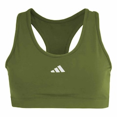Top Fitness adidas Treino Basico Suporte Médio - Feminino - Foto 1