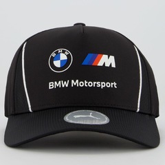 Boné Aba Curva Puma Bmw Motorsport Bb Cap I - Strapback - Adulto - Foto 2