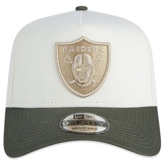Boné Aba Curva New Era 940 A-Frame Las Vegas Raiders Dual - Snapback - Adulto - Foto 3