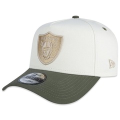 Boné Aba Curva New Era 940 A-Frame Las Vegas Raiders Dual - Snapback - Adulto - Foto 1
