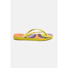 Chinelo Tropical Brasil Estampado Slim - Feminino - Foto 2