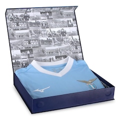 Camiseta Mizuno Edição Especial Lazio Jersey - Unissex - Foto 9