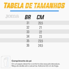 Chuteira Society Joma Top Flex Jr - Infantil - Foto 4