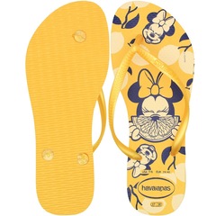 Chinelo de Dedo Havaianas Slim Disney Feminino - Foto 3