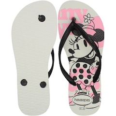 Chinelo de Dedo Havaianas Slim Disney Feminino - Foto 3