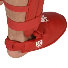 Caneleira de Karate com Protetor de Pé Mks Competition Homologada Cbk - Foto 7