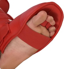 Caneleira de Karate com Protetor de Pé Mks Competition Homologada Cbk - Foto 8