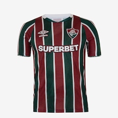 Camisa do Fluminense 1 2024 Umbro Oficial Torcedor S/N - Masculina - Foto 1