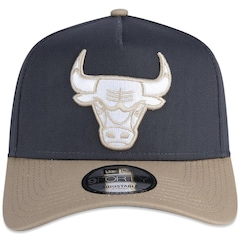 Boné Aba Curva New Era 940 A-Frame Chicago Bulls Dual Color - Snapback - Adulto - Foto 3