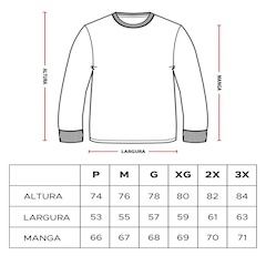 Blusão de Moletom Diamond Outline Crewneck Masculino - Foto 2