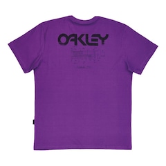 Camiseta Oakley B1B Blue Print Tee - Masculina - Foto 2