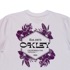 Camiseta Surf Oakley Sun Flower Tee - Masculina - Foto 4