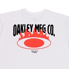 Camiseta Oakley Ellipse Fire Cross Tee - Masculina - Foto 8