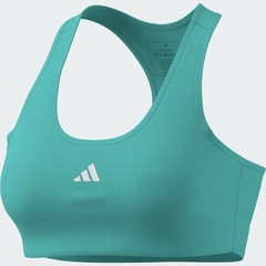 Top adidas Poliamida Suporte Médio Treino Feminino - Foto 2