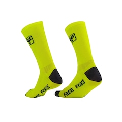 Meia Cano Médio Free Force Corrida e Ciclismo - Unissex - Foto 5