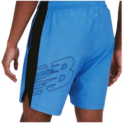 Bermuda New Balance Tenacity Logo 7 - Masculina - Foto 2