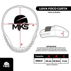 Luva de Foco Manopla Mks Combat Curta  (Par) - Foto 2