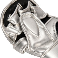 Luva Mma Mks Combat Shooter Silver - Foto 5