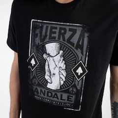 Camiseta Mcd Regular Fuerza Andale Mcd - Masculina - Foto 2