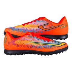 Kit Chuteira Society Topper Strike Vi e Meião - Adulto - Foto 2